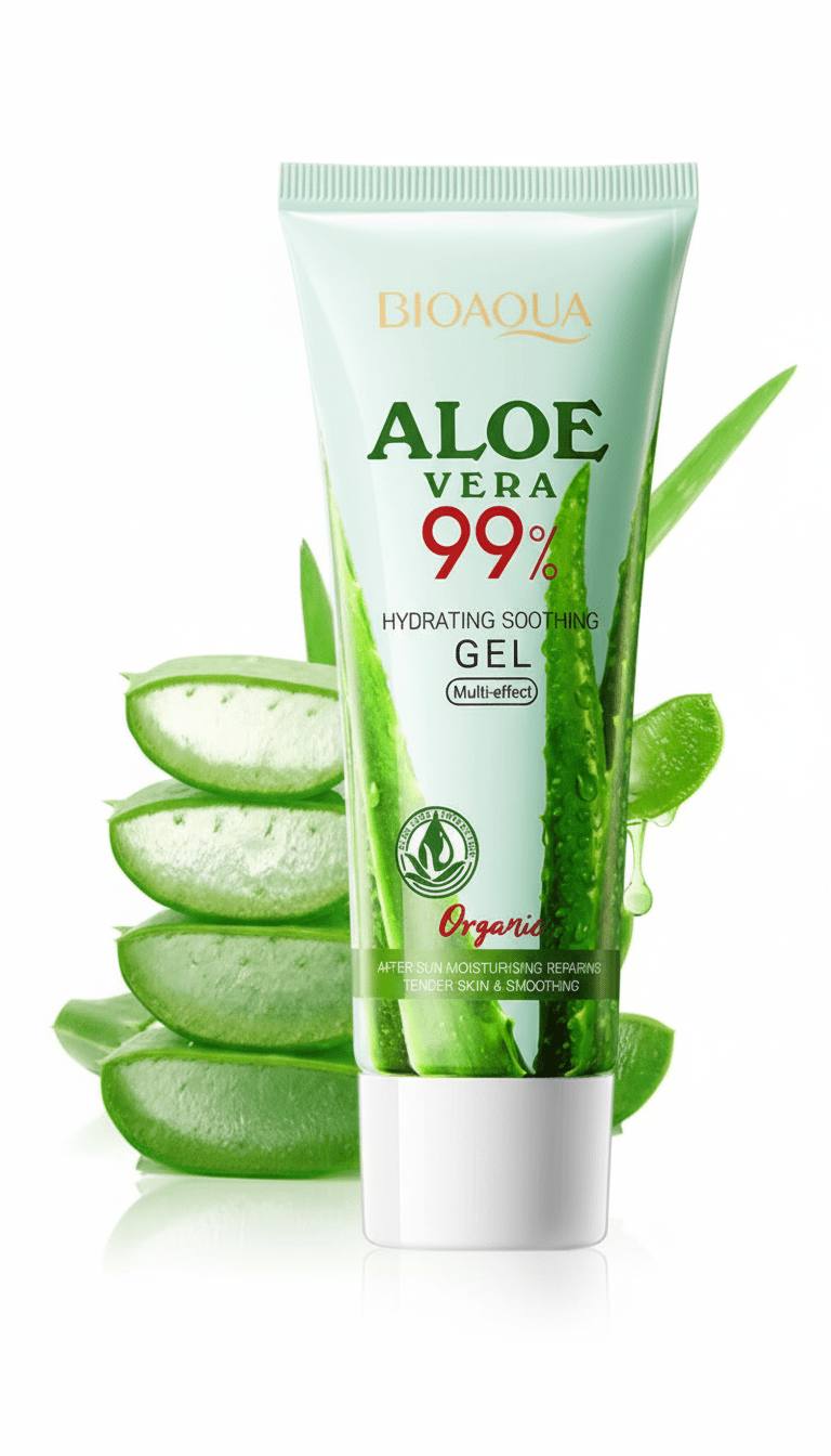 Crème Hydratante Aloé Vera - Hydratation Intense Visage | Dermalumi - Dermalumi