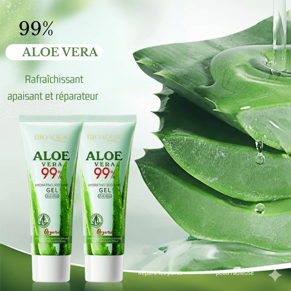 Crème Hydratante Aloé Vera - Hydratation Intense Visage | Dermalumi - Dermalumi